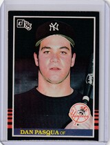 1985 Donruss Base Set #637 Dan Pasqua