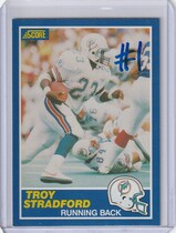 1989 Score Base Set #23 Troy Stradford