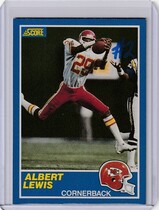 1989 Score Base Set #29 Albert Lewis