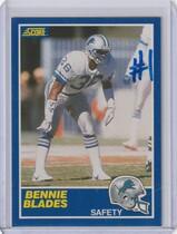 1989 Score Base Set #57 Bennie Blades