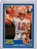 1989 Score Base Set #60 Chris Miller