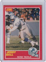 1989 Score Base Set #169 Jerry Ball