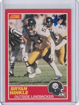 1989 Score Base Set #206 Bryan Hinkle