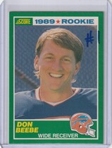 1989 Score Base Set #265 Don Beebe