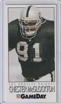 1992 Fleer GameDay #203 Chester McGlockton