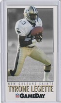 1992 Fleer GameDay #295 Tyrone Legette