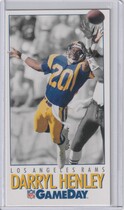 1992 Fleer GameDay #388 Darryl Henley