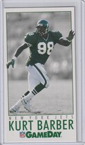 1992 Fleer GameDay #407 Kurt Barber