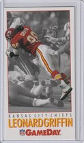 1992 Fleer GameDay #449 Leonard Griffin