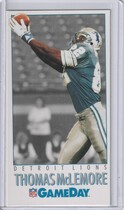 1992 Fleer GameDay #452 Thomas McLemore