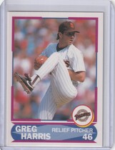 1990 Score Young Superstars I #18 Greg W. Harris
