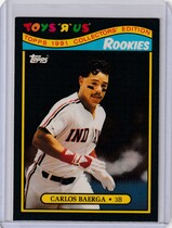 1991 Topps ToysRUs Rookies #4 Carlos Baerga