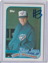1989 Topps Base Set #594 Jimy Williams