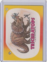 1988 Topps Dinosaurs Attack! - Stickers #10 Triceratops