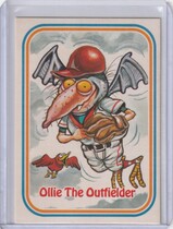 1988 Leaf Awesome All-Stars #14 Ollie The Outfielder