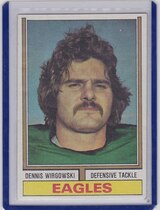 1974 Topps Base Set #518 Dennis Wirgowski