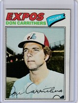 1977 Topps Base Set #579 Don Carrithers