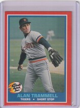 1987 Fleer Hottest Stars #41 Alan Trammell