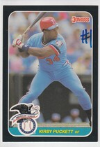 1987 Donruss All Stars #4 Kirby Puckett