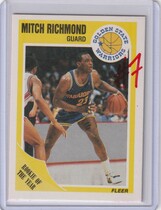 1989 Fleer Base Set #56 Mitch Richmond
