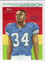 2009 Topps National Chicle Youngsters of the Gridiron #YG9 Kevin Smith