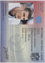 2017 Panini Prestige NFL Passport #8 Mitchell Trubisky
