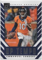 2017 Donruss Up Tempo #1 Emmanuel Sanders