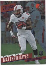 2017 Panini Prestige Xtra Points Blue #260 Matthew Dayes