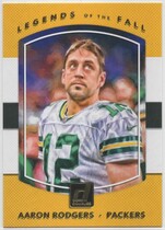 2017 Donruss Legends of the Fall #9 Aaron Rodgers