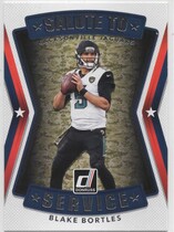 2017 Donruss Salute to Service #10 Blake Bortles