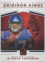 2017 Donruss Rookie Gridiron Kings #9 Donta Foreman