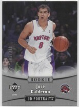 2005 Upper Deck Portraits #118 Jose Calderon