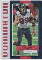 2017 Donruss Dominator #22 J.J. Watt