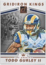 2017 Donruss Gridiron Kings #36 Todd Gurley