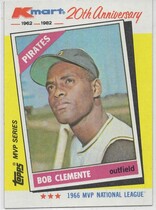 1982 K-Mart #10 Roberto Clemente