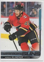 2018 Upper Deck Base Set #204 Morgan Klimchuk