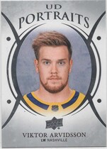 2018 Upper Deck UD Portraits #P-7 Viktor Arvidsson