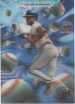1995 Topps D3 Zone #4 Fred McGriff