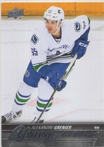 2015 Upper Deck Base Set Series 2 #470 Alexandre Grenier