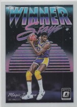 2018 Donruss Optic Winner Stays #18 Magic Johnson