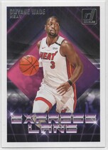 2018 Donruss Express Lane #14 Dwyane Wade