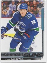 2018 Upper Deck Base Set #205 Adam Gaudette