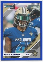 2019 Donruss Press Proof Blue #171 Alvin Kamara