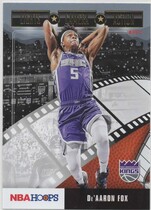 2019 Panini NBA Hoops Lights Camera Action Winter #3 Deaaron Fox