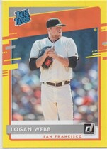 2020 Donruss Yellow #50 Logan Webb