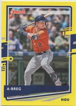 2020 Donruss Yellow #112 Alex Bregman