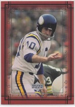 2000 Upper Deck Legends Millennium QBs #M4 Fran Tarkenton