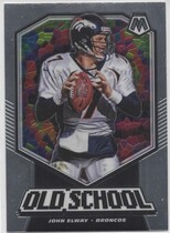 2020 Panini Mosaic Old School #OS2 John Elway