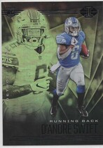 2020 Panini Illusions Emerald #12 Dandre Swift