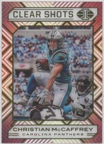 2020 Panini Illusions Clear Shots #8 Christian Mccaffrey